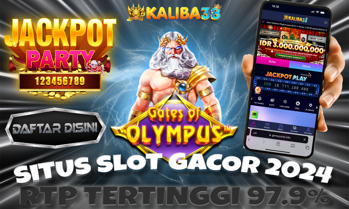 KALIBA38: Situs Slot Gacor 2024 Rtp Tertinggi 97,9% Resmi Dan Terpercaya